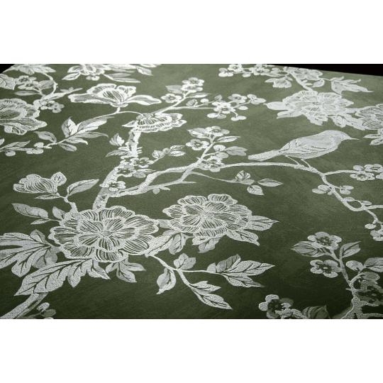 tapeta efektu fali dlazdica panel oliva zelena vtacia kvetinova kupelna obklad zamok vila klasicky obciansky elegantny mediteransky.jpg
